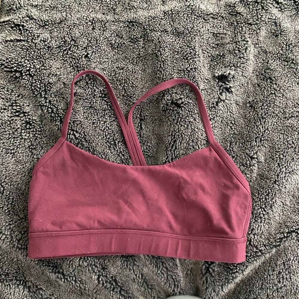 Lululemon flow y bra size 6.